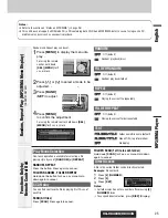 Предварительный просмотр 25 страницы Panasonic CQ-C8303U - WMA/MP3/CD Player/Receiver With 4096 Color OEL Display Operating Instructions Manual