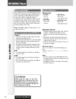 Preview for 26 page of Panasonic CQ-C8303U - WMA/MP3/CD Player/Receiver With 4096 Color OEL Display Operating Instructions Manual