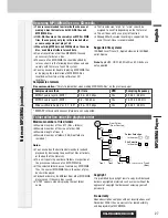 Предварительный просмотр 27 страницы Panasonic CQ-C8303U - WMA/MP3/CD Player/Receiver With 4096 Color OEL Display Operating Instructions Manual