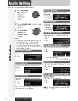 Предварительный просмотр 28 страницы Panasonic CQ-C8303U - WMA/MP3/CD Player/Receiver With 4096 Color OEL Display Operating Instructions Manual