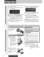 Предварительный просмотр 50 страницы Panasonic CQ-C8303U - WMA/MP3/CD Player/Receiver With 4096 Color OEL Display Operating Instructions Manual