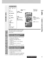 Предварительный просмотр 85 страницы Panasonic CQ-C8303U - WMA/MP3/CD Player/Receiver With 4096 Color OEL Display Operating Instructions Manual