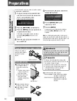 Предварительный просмотр 86 страницы Panasonic CQ-C8303U - WMA/MP3/CD Player/Receiver With 4096 Color OEL Display Operating Instructions Manual