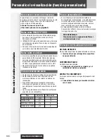 Preview for 106 page of Panasonic CQ-C8303U - WMA/MP3/CD Player/Receiver With 4096 Color OEL Display Operating Instructions Manual