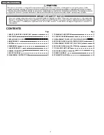 Предварительный просмотр 2 страницы Panasonic CQ-C8351N Service Manual