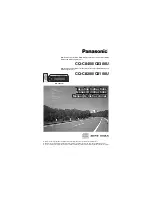 Preview for 1 page of Panasonic CQ-C8400 Operating Instructions Manual