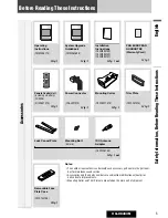 Предварительный просмотр 5 страницы Panasonic CQ-C8403N Operating Instructions Manual