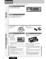 Предварительный просмотр 12 страницы Panasonic CQ-C8403N Operating Instructions Manual