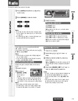 Предварительный просмотр 19 страницы Panasonic CQ-C8803N Operating Instructions Manual