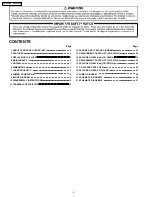 Предварительный просмотр 2 страницы Panasonic CQ-C9701N Service Manual