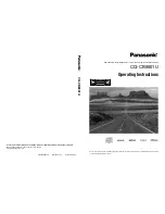 Предварительный просмотр 1 страницы Panasonic CQ-CB8901U - Radio / HD Operating Instructions Manual