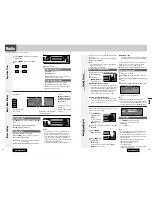 Предварительный просмотр 11 страницы Panasonic CQ-CB8901U - Radio / HD Operating Instructions Manual