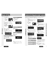 Предварительный просмотр 19 страницы Panasonic CQ-CB8901U - Radio / HD Operating Instructions Manual