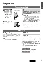 Предварительный просмотр 9 страницы Panasonic CQ-D1703N Operating Instructions Manual