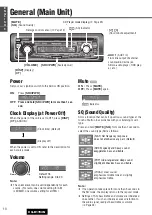 Предварительный просмотр 10 страницы Panasonic CQ-D1703N Operating Instructions Manual