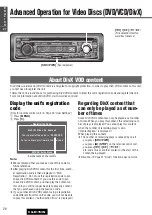 Предварительный просмотр 28 страницы Panasonic CQ-D1703N Operating Instructions Manual