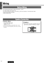 Предварительный просмотр 50 страницы Panasonic CQ-D1703N Operating Instructions Manual