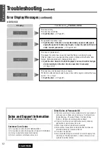 Предварительный просмотр 62 страницы Panasonic CQ-D1703N Operating Instructions Manual