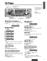 Предварительный просмотр 17 страницы Panasonic CQ-D1703W Operating Instructions Manual