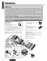 Предварительный просмотр 38 страницы Panasonic CQ-D1703W Operating Instructions Manual