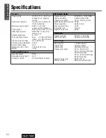 Предварительный просмотр 50 страницы Panasonic CQ-D1703W Operating Instructions Manual