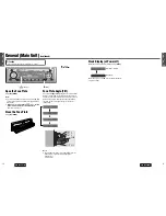 Предварительный просмотр 6 страницы Panasonic CQ-D5501W Operating Instructions Manual