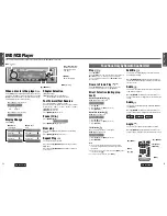 Предварительный просмотр 12 страницы Panasonic CQ-D5501W Operating Instructions Manual