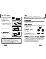 Предварительный просмотр 21 страницы Panasonic CQ-D5501W Operating Instructions Manual