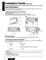 Предварительный просмотр 20 страницы Panasonic CQ-DF100 Operating Operating Manual