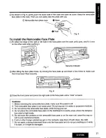 Предварительный просмотр 21 страницы Panasonic CQ-DF100 Operating Operating Manual