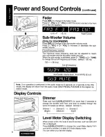 Preview for 6 page of Panasonic CQ-DF200W Operating Instructions Manual