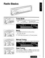 Preview for 7 page of Panasonic CQ-DF200W Operating Instructions Manual