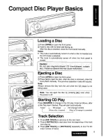 Preview for 9 page of Panasonic CQ-DF200W Operating Instructions Manual