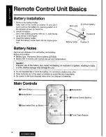 Preview for 14 page of Panasonic CQ-DF200W Operating Instructions Manual