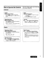 Preview for 15 page of Panasonic CQ-DF200W Operating Instructions Manual