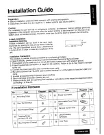 Preview for 17 page of Panasonic CQ-DF200W Operating Instructions Manual