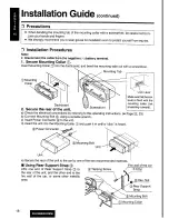 Preview for 18 page of Panasonic CQ-DF200W Operating Instructions Manual