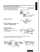 Preview for 19 page of Panasonic CQ-DF200W Operating Instructions Manual