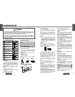 Предварительный просмотр 7 страницы Panasonic CQ-DF202W Operating Instructions Manual