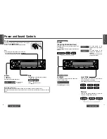 Предварительный просмотр 3 страницы Panasonic CQ-DF301W Operating Instructions Manual