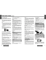 Предварительный просмотр 8 страницы Panasonic CQ-DF301W Operating Instructions Manual