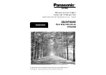 Предварительный просмотр 1 страницы Panasonic CQ-DF302W Operating Instructions Manual