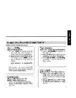 Предварительный просмотр 19 страницы Panasonic CQ-DF600 Operating Instructions Manual