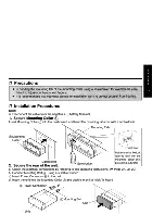 Предварительный просмотр 23 страницы Panasonic CQ-DF600 Operating Instructions Manual