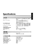 Предварительный просмотр 33 страницы Panasonic CQ-DF600 Operating Instructions Manual