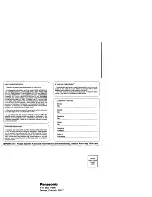 Предварительный просмотр 40 страницы Panasonic CQ-DF600 Operating Instructions Manual