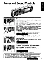 Предварительный просмотр 7 страницы Panasonic CQ-DF66 Operating Operating Instructions Manual