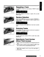 Предварительный просмотр 13 страницы Panasonic CQ-DF66 Operating Operating Instructions Manual