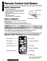 Предварительный просмотр 18 страницы Panasonic CQ-DF66 Operating Operating Instructions Manual