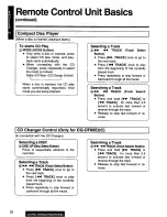 Предварительный просмотр 22 страницы Panasonic CQ-DF66 Operating Operating Instructions Manual